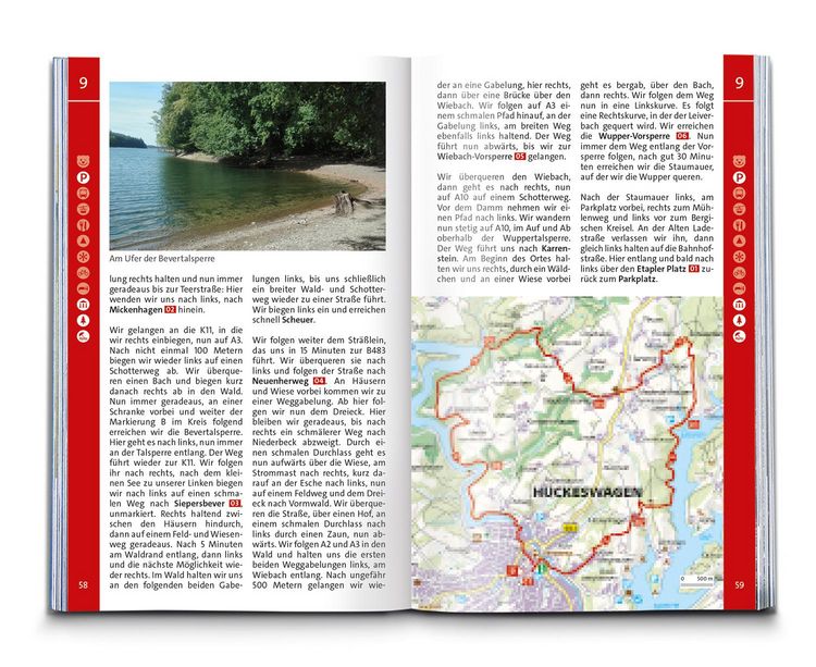 Produktbild: KOMPASS Wanderf&uuml;hrer Bergisches Land, Naturpark zwischen Rhein und Sauerland, 60 Touren
