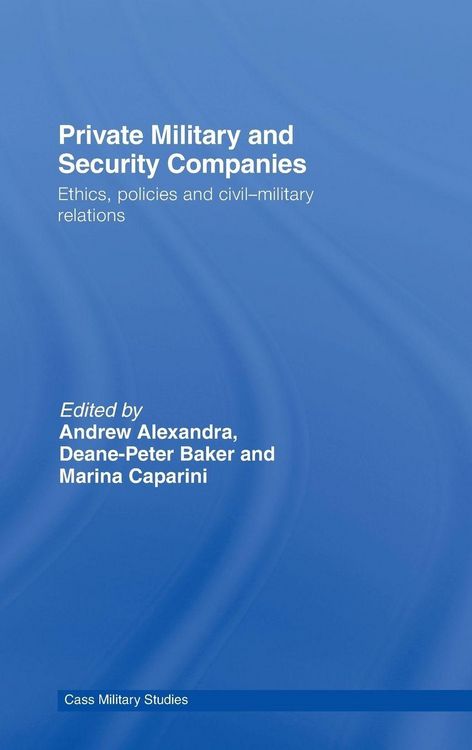 Produktbild: Private Military and Security Companies