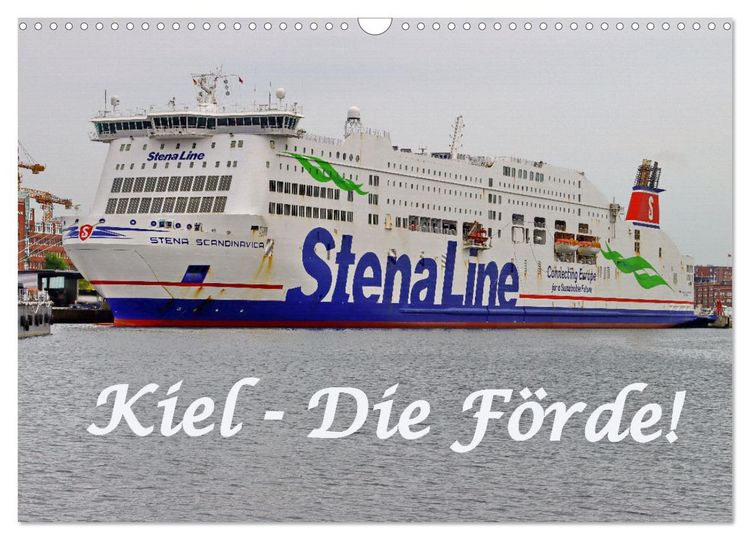 Produktbild: Kiel - Die F&ouml;rde! (Wandkalender 2026 DIN A3 quer), CALVENDO Monatskalender