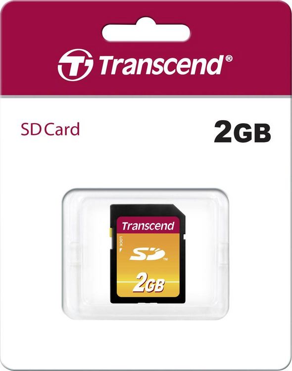 Produktbild: Transcend TS2GSDC SD-Karte Industrial 2 GB