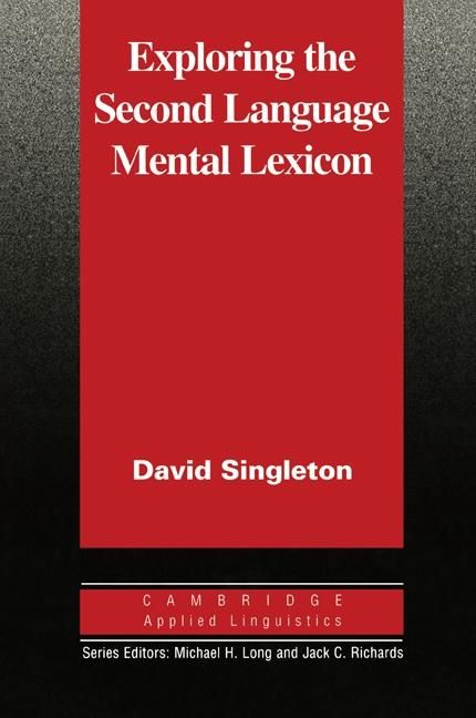 Produktbild: Exploring the Second Language Mental Lexicon