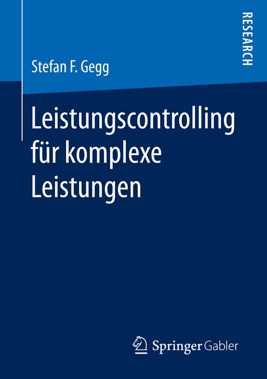 Produktbild: Leistungscontrolling f&uuml;r komplexe Leistungen