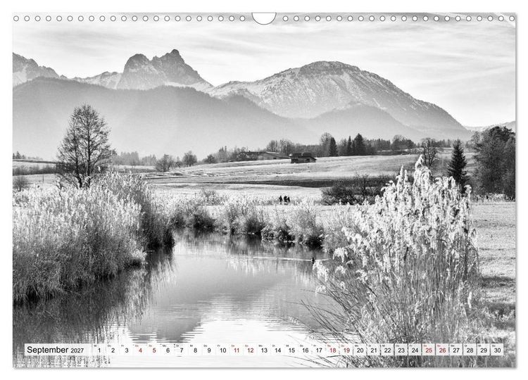 Produktbild: Traumhafte Allg&auml;uer Alpen (Wandkalender 2027 DIN A3 quer), CALVENDO Monatskalender