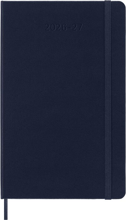 Produktbild: Moleskine 18 Monate Wochen 26/27 L/A5, 1W=1S Geb Saphir