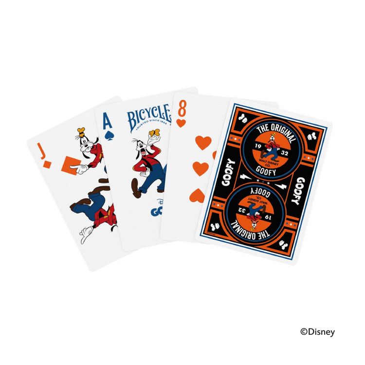Produktbild: Bicycle Disney Classic Goofy (Designer Spielkarten, Poker, Skat...)