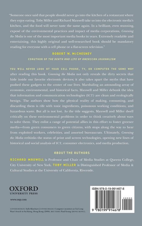 Produktbild: Greening the Media