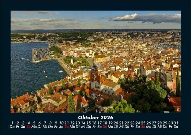 Produktbild: Kroatien 2026 Fotokalender DIN A5