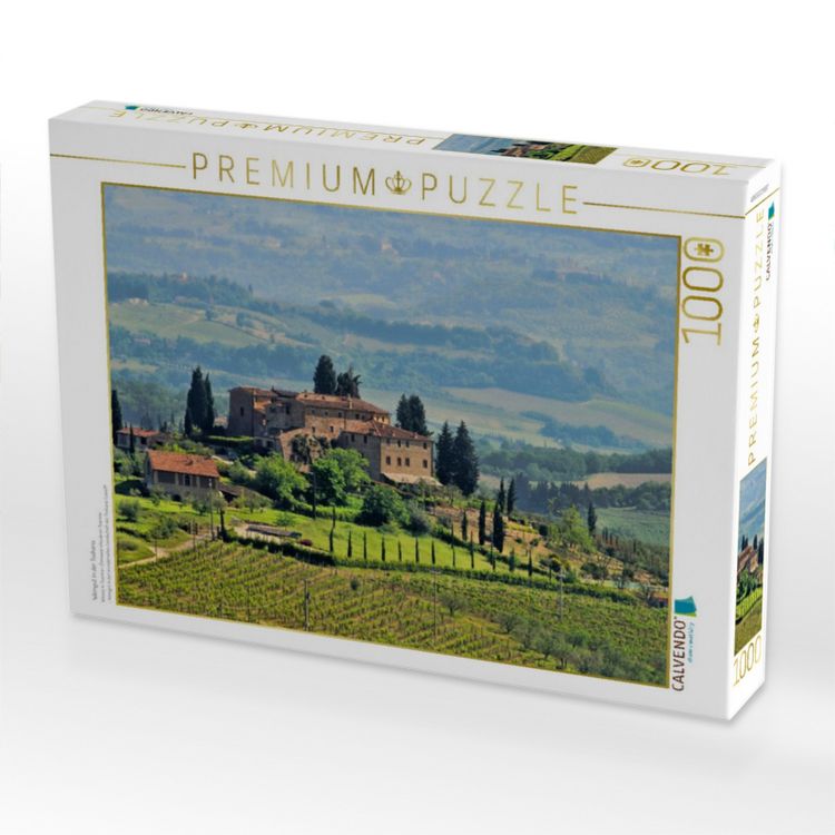 Produktbild: CALVENDO Puzzle Weingut in der Toskana | 1000 Teile Lege-Gr&ouml;&szlig;e 64x48cm Foto-Puzzle f&uuml;r gl&uuml;ckliche Stunden