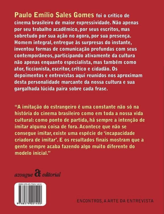 Produktbild: Paulo Emilio Sales Gomes - Encontros