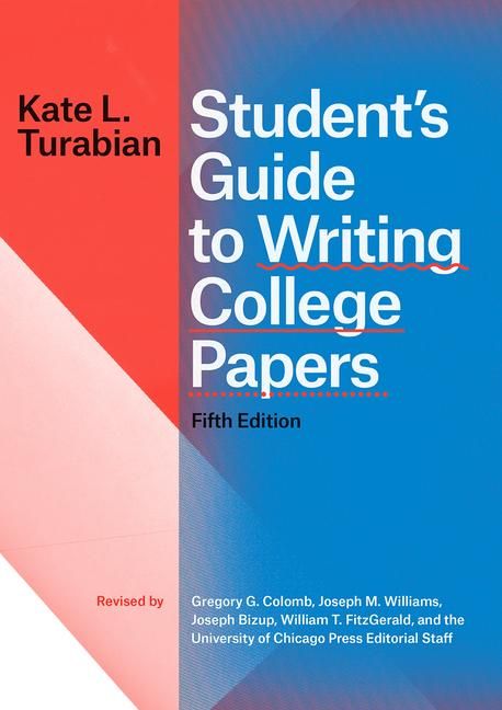 Produktbild: Student's Guide to Writing College Papers, Fifth Edition