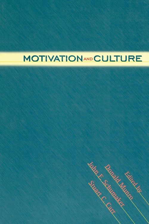 Produktbild: Motivation and Culture
