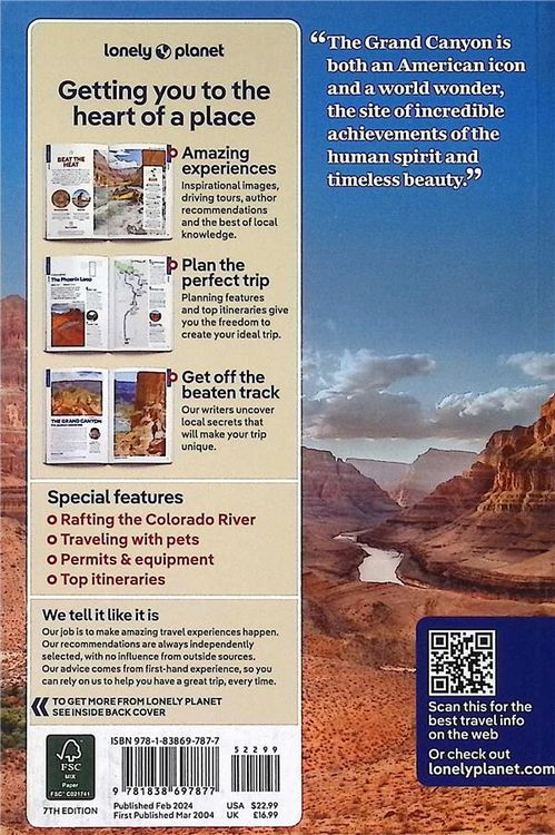 Produktbild: Lonely Planet Grand Canyon National Park
