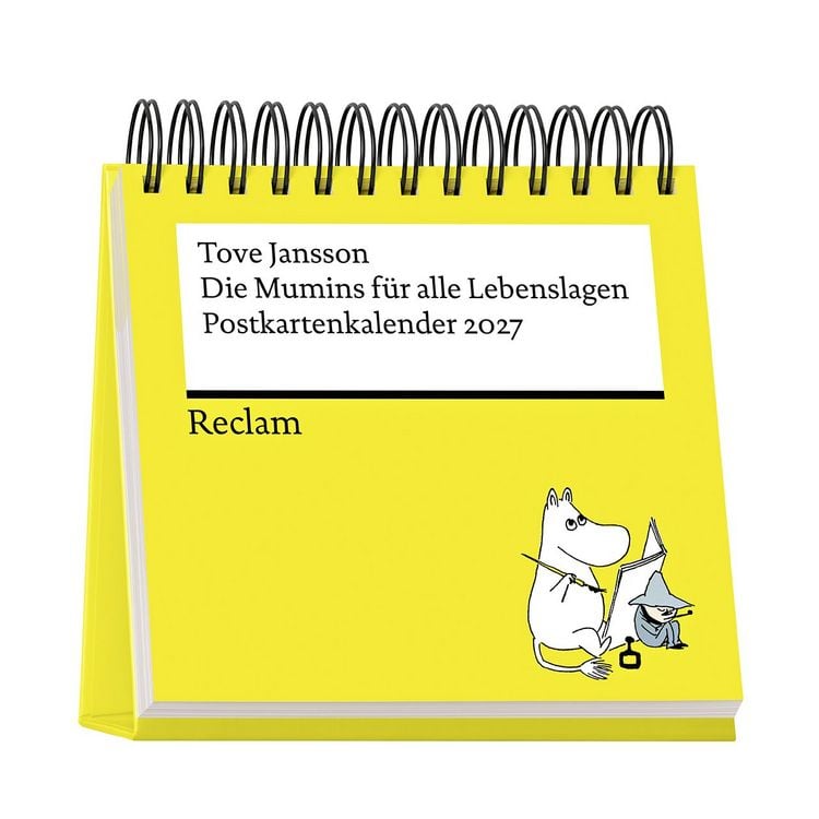 Produktbild: Die Mumins f&uuml;r alle Lebenslagen. Postkartenkalender 2027