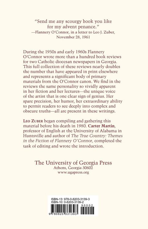 Produktbild: The Presence of Grace and Other Book Reviews by Flannery O'Connor