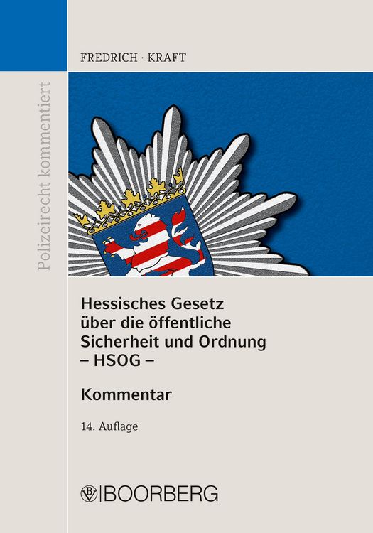 Produktbild: Hessisches Gesetz &uuml;ber die &ouml;ffentliche Sicherheit und Ordnung - HSOG -