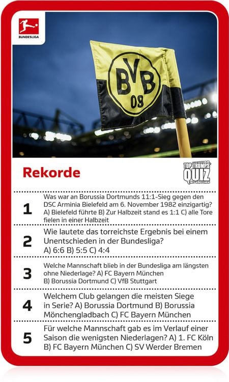 Produktbild: Top Trumps Quiz Bundesliga Edition