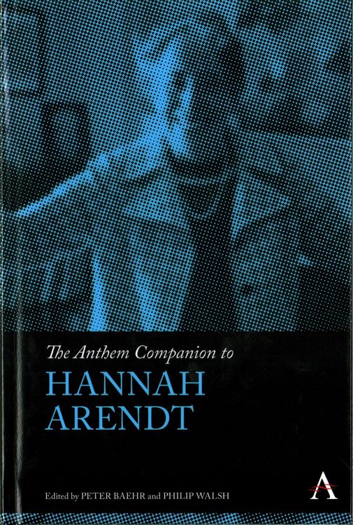 Produktbild: The Anthem Companion to Hannah Arendt