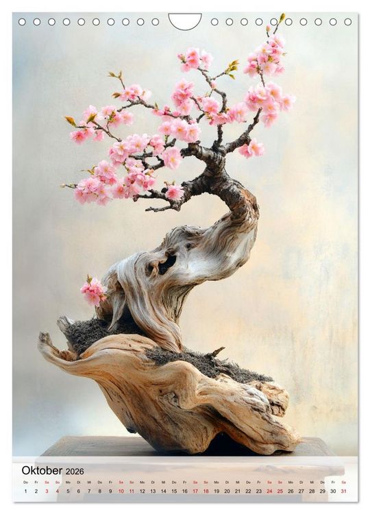 Produktbild: Die stille Kraft des Bonsai (Wandkalender 2026 DIN A4 hoch), CALVENDO Monatskalender