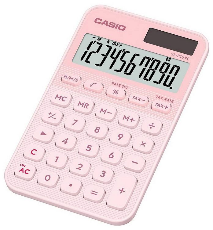Produktbild: Casio neu Taschenrechner Hellrosa