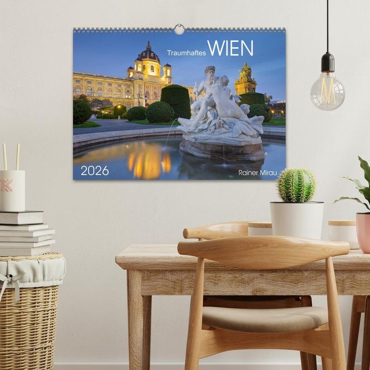 Produktbild: Traumhaftes Wien 2026 (Wandkalender 2026 DIN A3 quer), CALVENDO Monatskalender