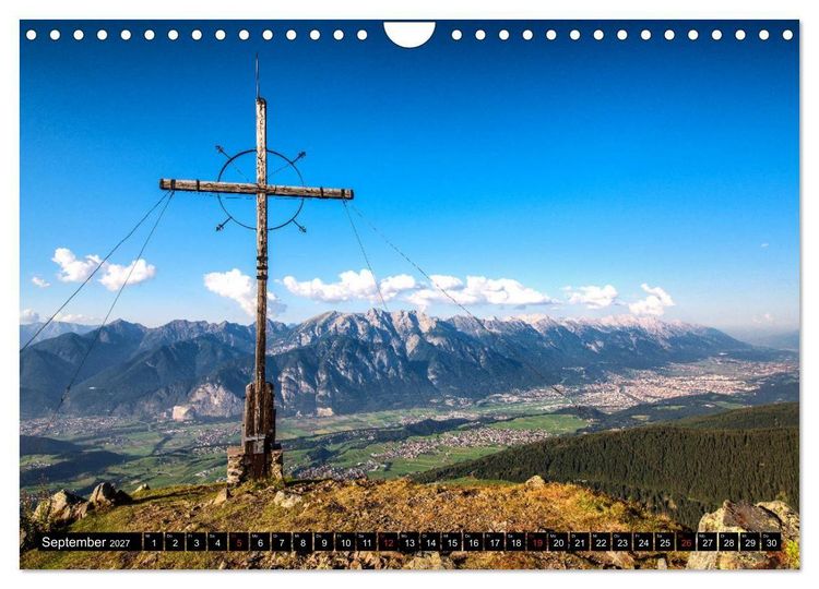 Produktbild: Innsbruck - Hauptstadt der Alpen (Wandkalender 2027 DIN A4 quer), CALVENDO Monatskalender