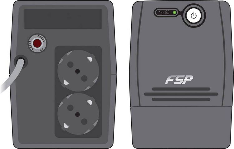Produktbild: FSP Fortron FP800 USV 800 VA