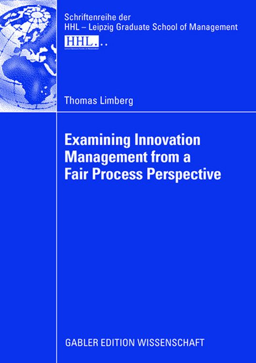 Produktbild: Examining Innovation Management from a Fair Process Perspective