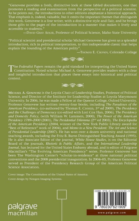 Produktbild: The Federalist Papers