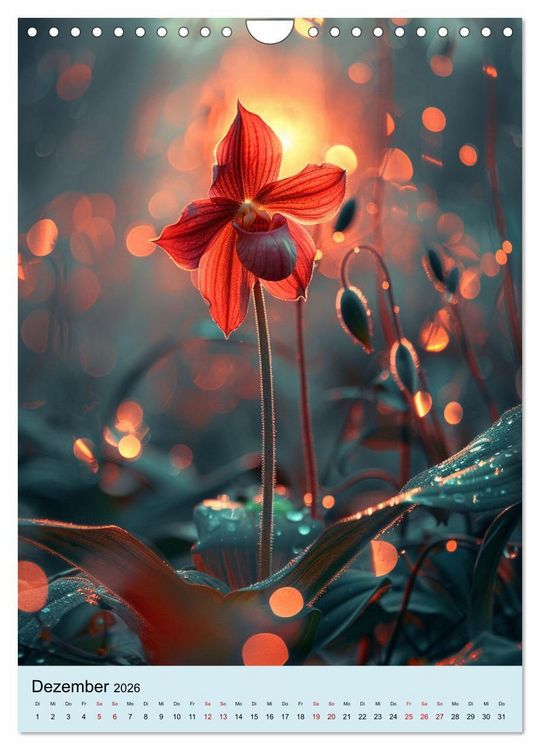 Produktbild: Orchideen Poesie (Wandkalender 2026 DIN A4 hoch), CALVENDO Monatskalender
