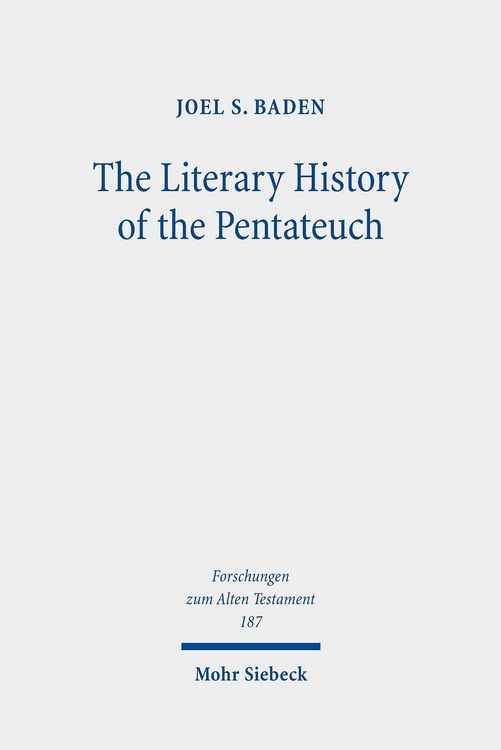 Produktbild: The Literary History of the Pentateuch