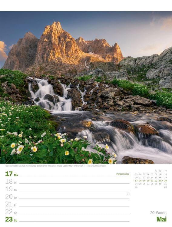 Produktbild: Planet Erde Wochenplaner Kalender 2027 | Landschaften der Welt