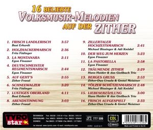 Produktbild: 16 belieb.VM-Melod.a.d.Zither
