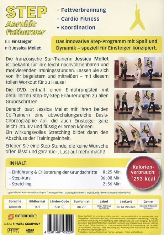 Produktbild: Step Aerobic Fatburner f&uuml;r Einsteiger