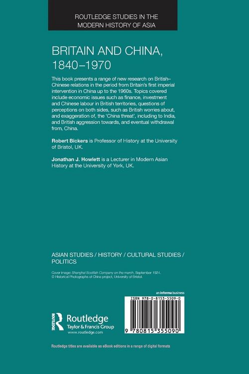 Produktbild: Britain and China, 1840-1970