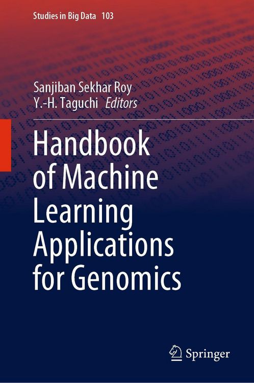 Produktbild: Handbook of Machine Learning Applications for Genomics