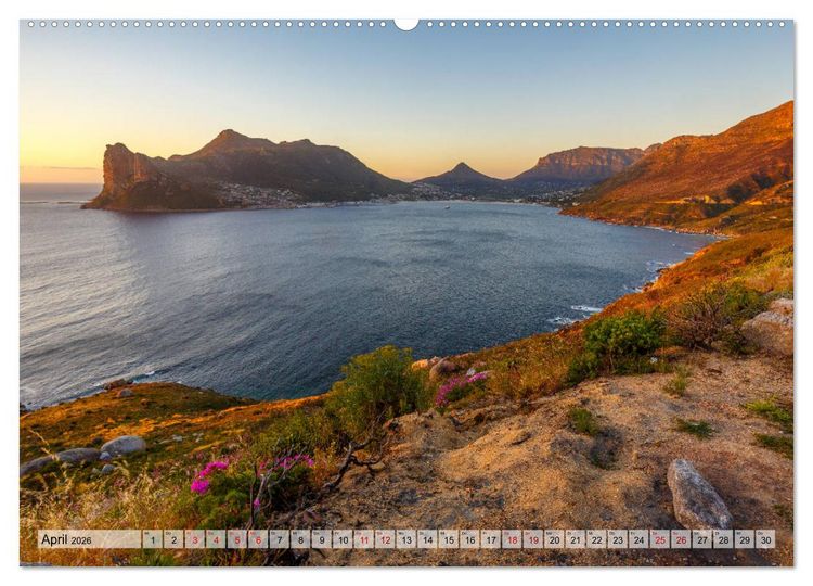 Produktbild: S&uuml;dafrika: Kapstadt, Garden Route und Cape Winelands (hochwertiger Premium Wandkalender 2026 DIN A2 quer), Kunstdruck in Hochglanz