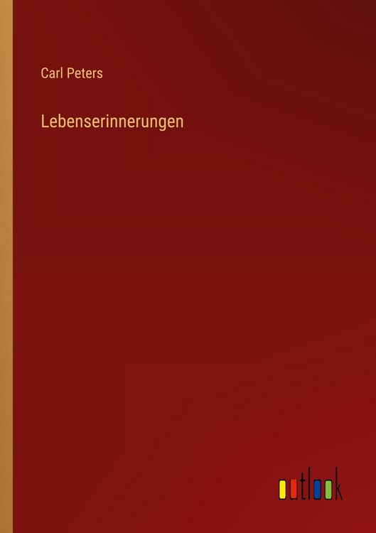 Produktbild: Lebenserinnerungen