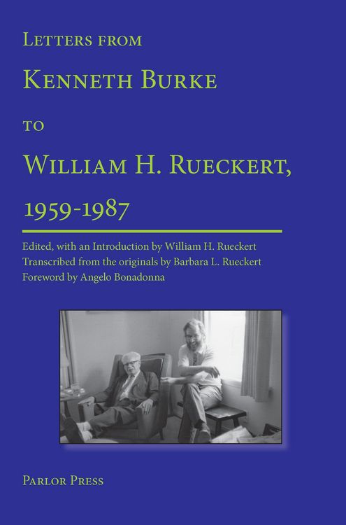 Produktbild: Letters from Kenneth Burke to William H. Rueckert, 1959-1987