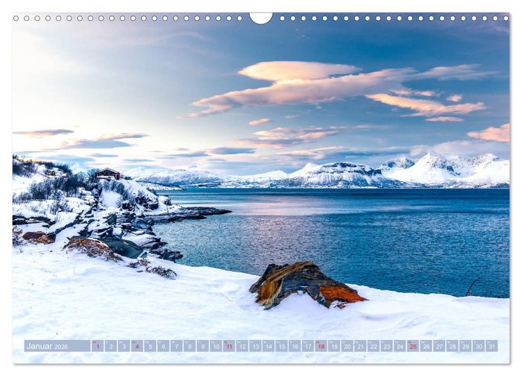 Produktbild: Norwegen - Mythos Landschaften (Wandkalender 2026 DIN A3 quer), CALVENDO Monatskalender