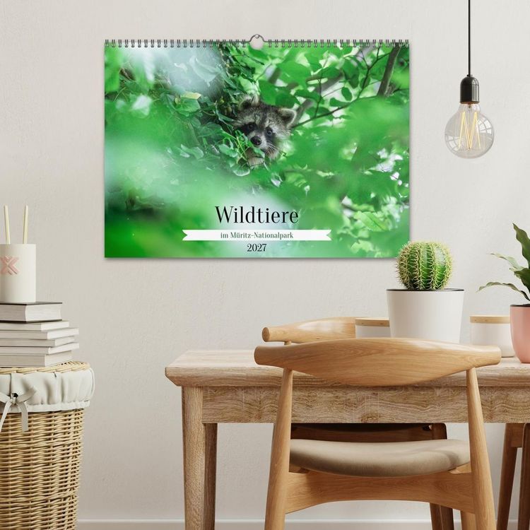 Produktbild: Wildtiere im M&uuml;ritz-Nationalpark (Wandkalender 2027 DIN A3 quer), CALVENDO Monatskalender