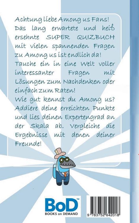 Produktbild: Das Super Quizbuch f&uuml;r Am@ng.us Fans