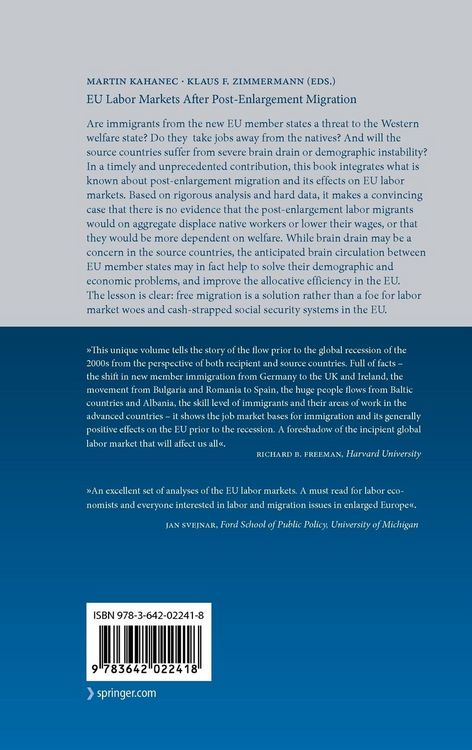 Produktbild: EU Labor Markets After Post-Enlargement Migration