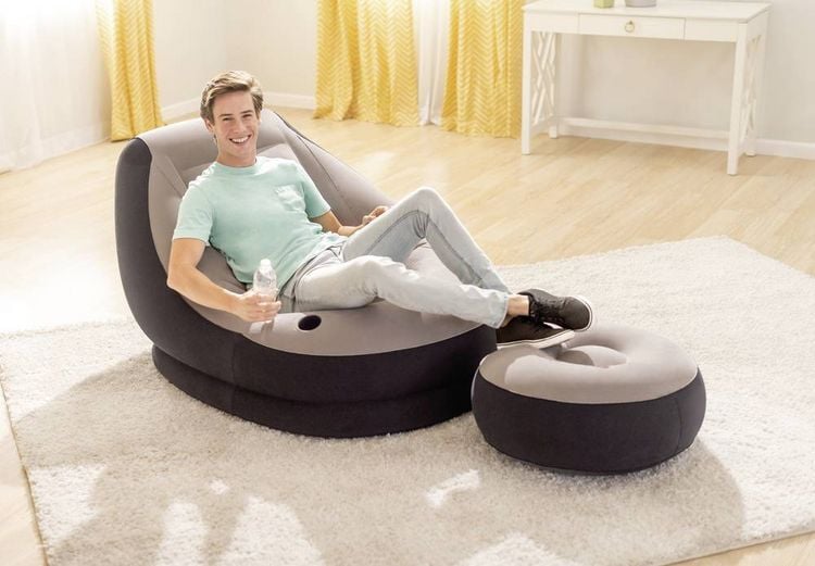 Produktbild: Intex 68564NP UltraLounge Sessel (L x B x H) 137 x 102 x 79cm Grau