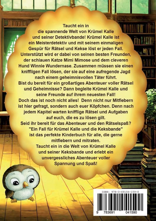 Produktbild: Das verschwundene Zauberbuch - Ein Fall f&uuml;r Kr&uuml;mel Kalle und die Keksbande