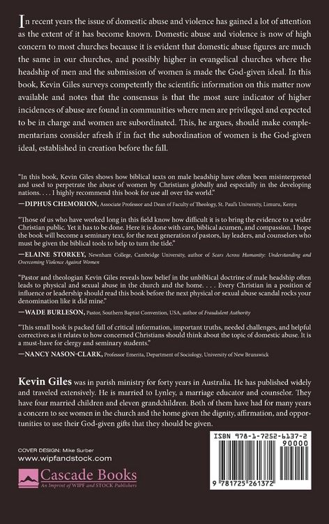 Produktbild: The Headship of Men and the Abuse of Women