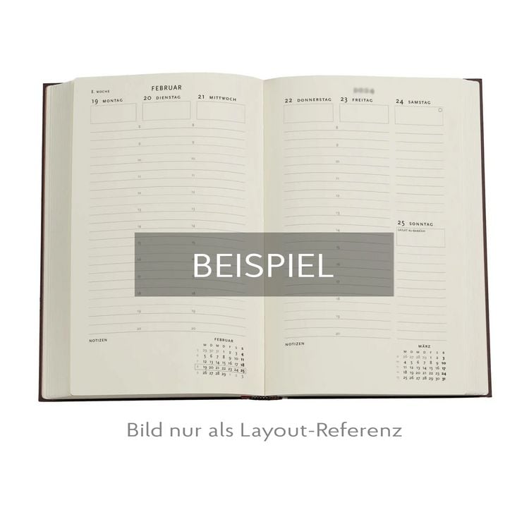 Produktbild: 12-Monatskalender 2026 Kara-ori Pink, Maxi, Vertikal