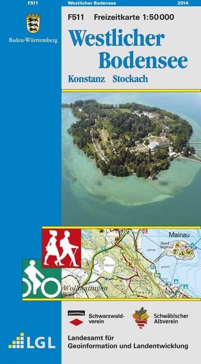 Produktbild: LGL BW 50 000 Freizeit Westlicher Bodensee