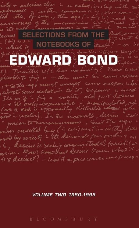 Produktbild: Selections from the Notebooks of Edward Bond