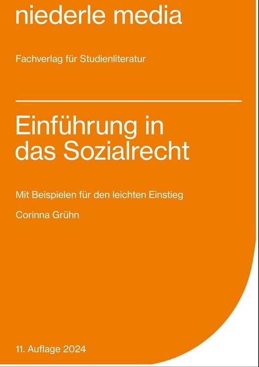 Produktbild: Einf&uuml;hrung in das Sozialrecht - 2024