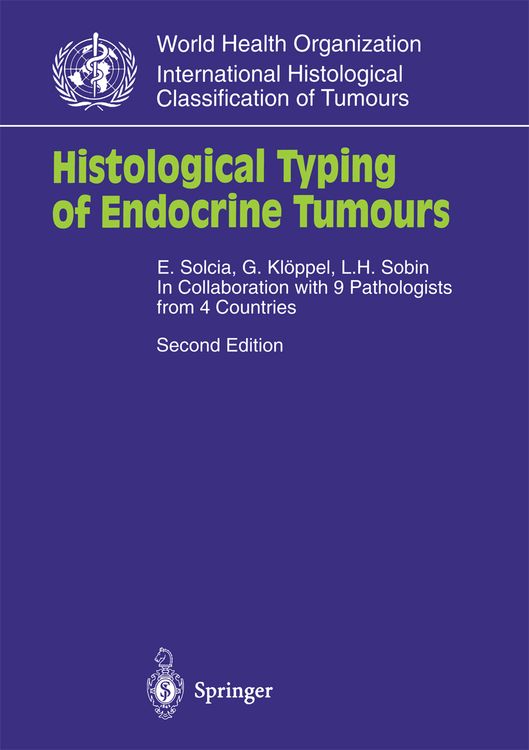 Produktbild: Histological Typing of Endocrine Tumours